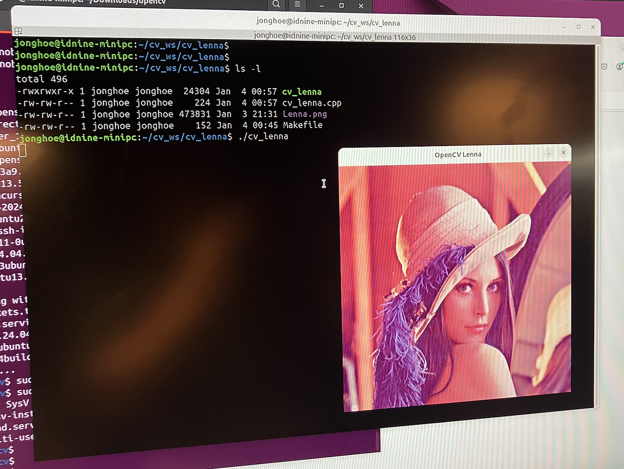OpenCV Image View