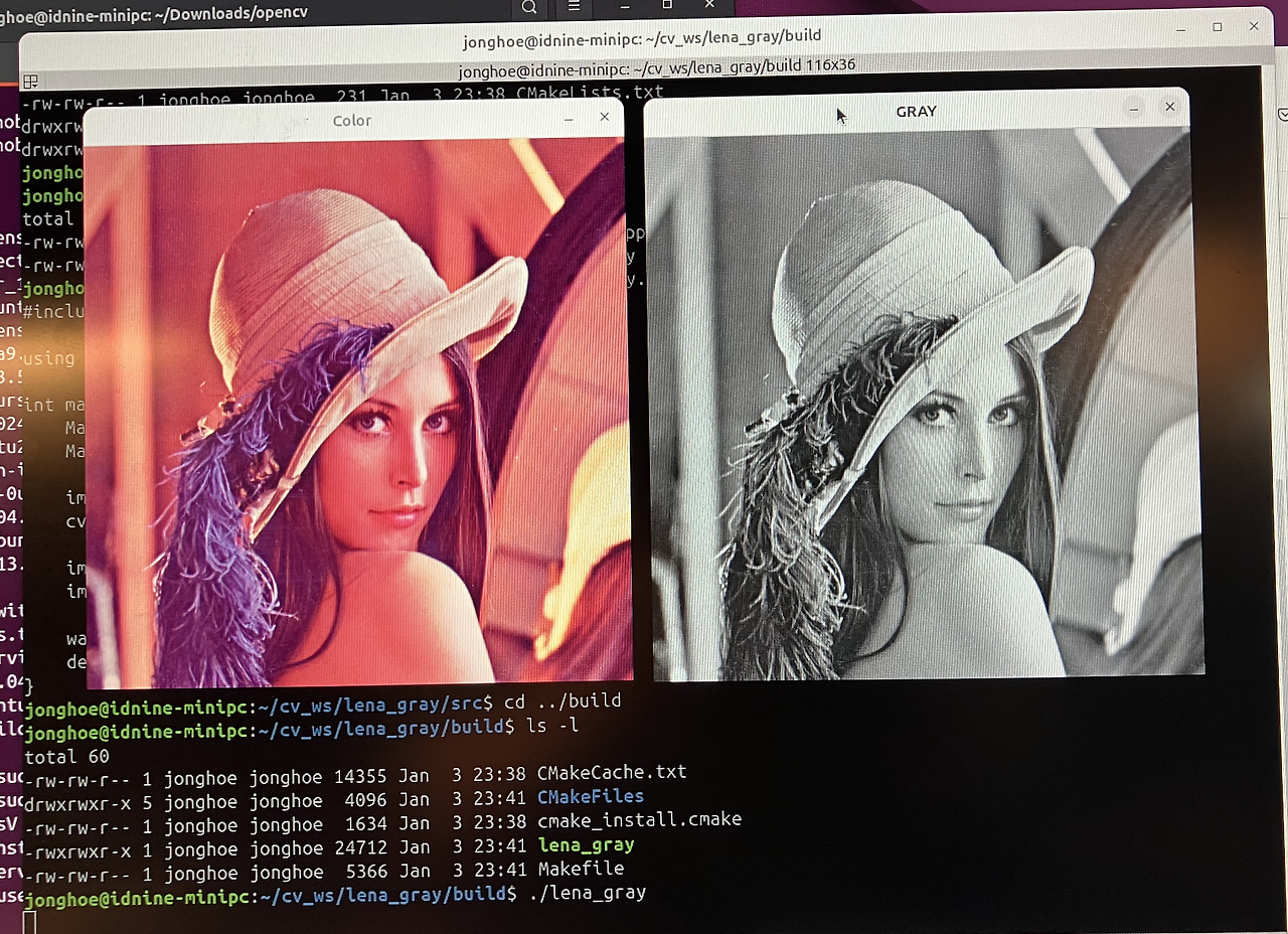 OpenCV Image Gray View